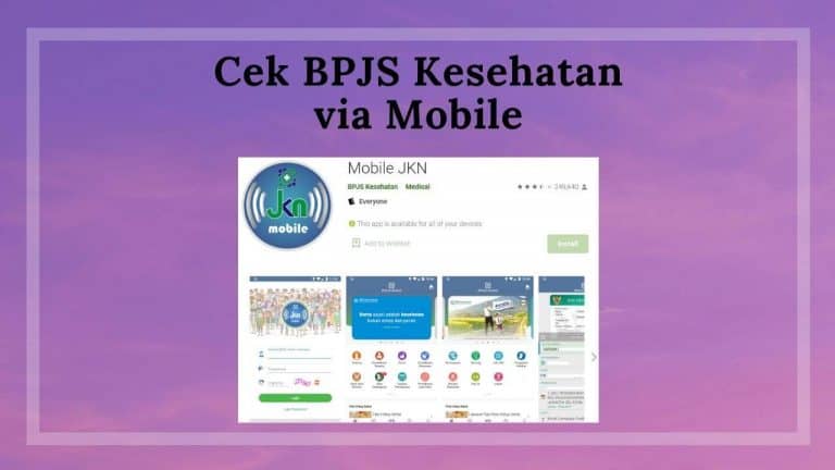 5 Cara Cek Nomor BPJS Kesehatan Dengan NIK KTP